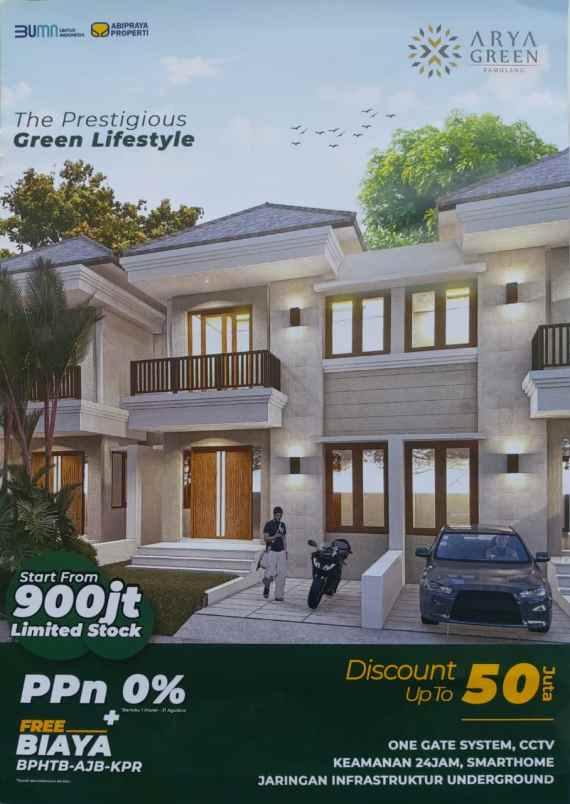 rumah arya green pamulang jl