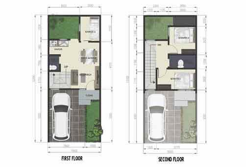 rumah arya green pamulang jl