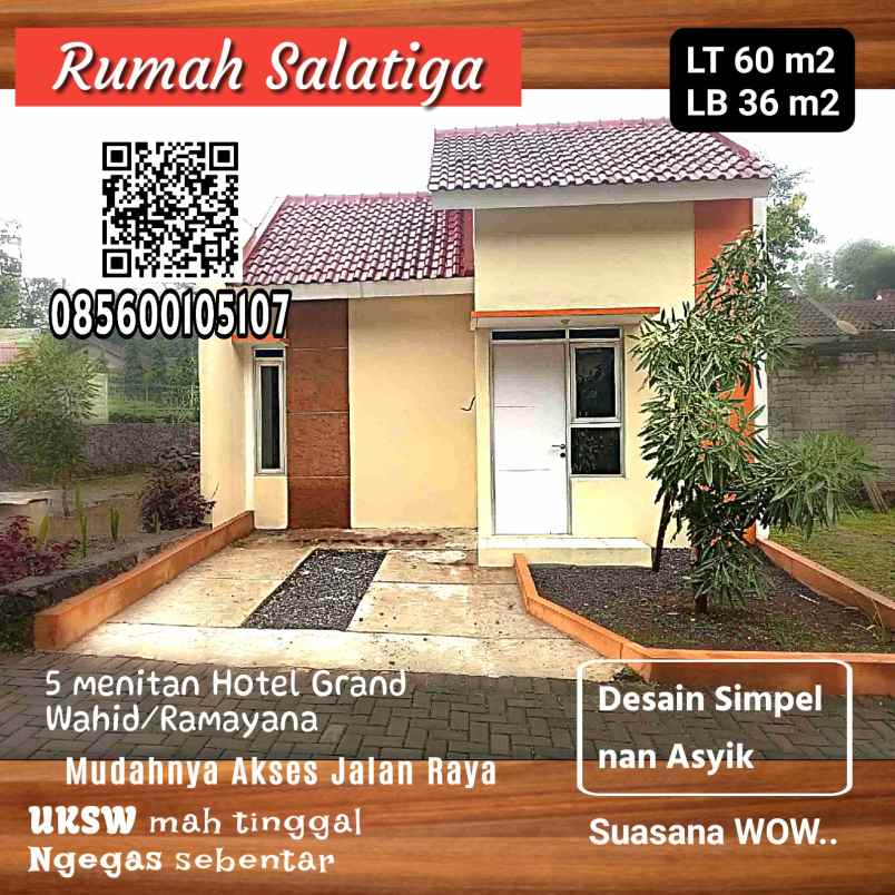rumah ayem salatiga simple menawan