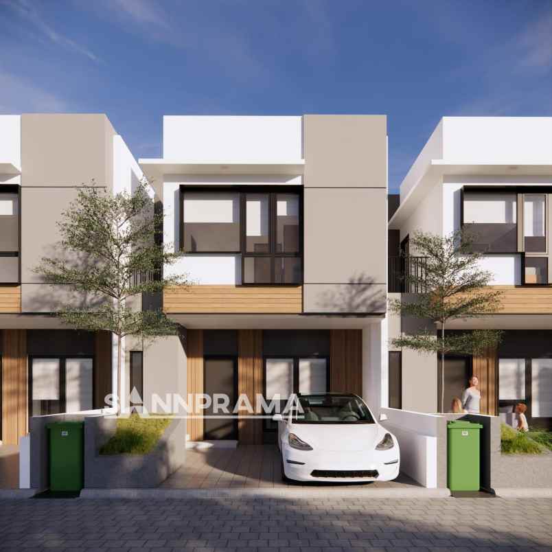 rumah baru dalam cluster di cinangka depok