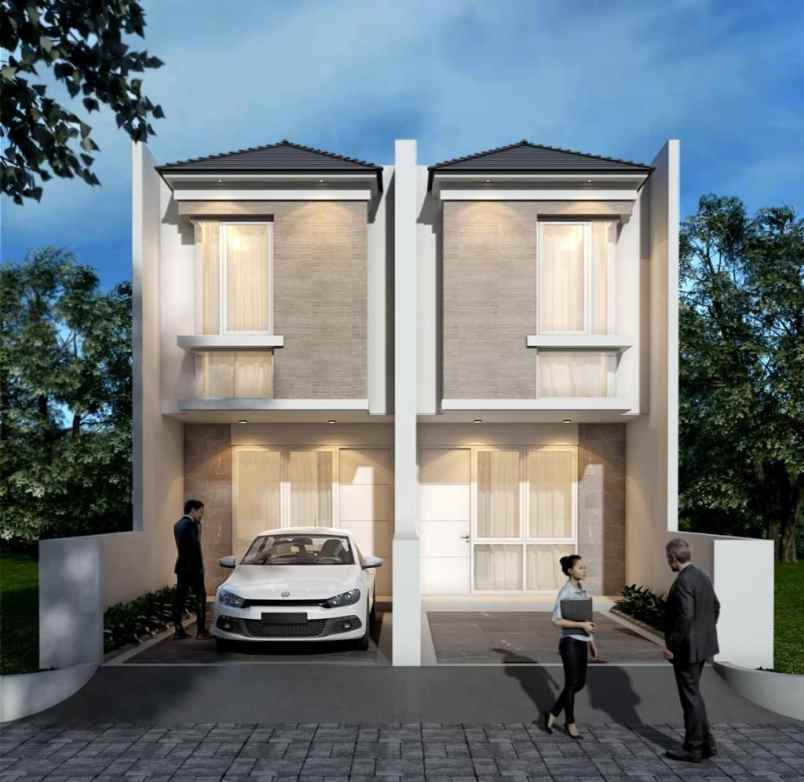 rumah baru gress 2 lantai bumi wonorejo asri