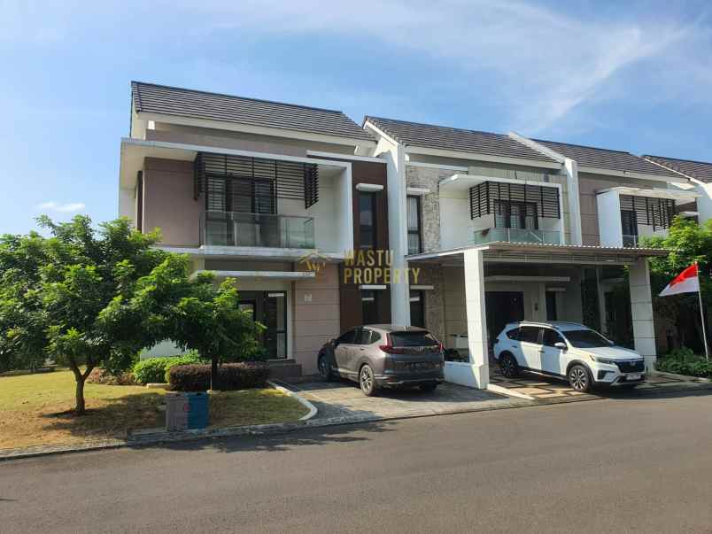 rumah cantik hook dalam cluster di bekasi