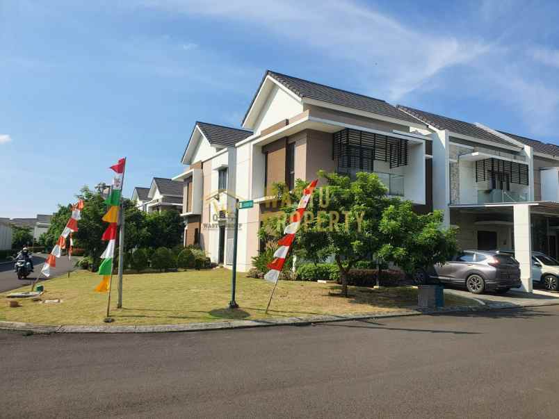 rumah cantik hook dalam cluster di bekasi