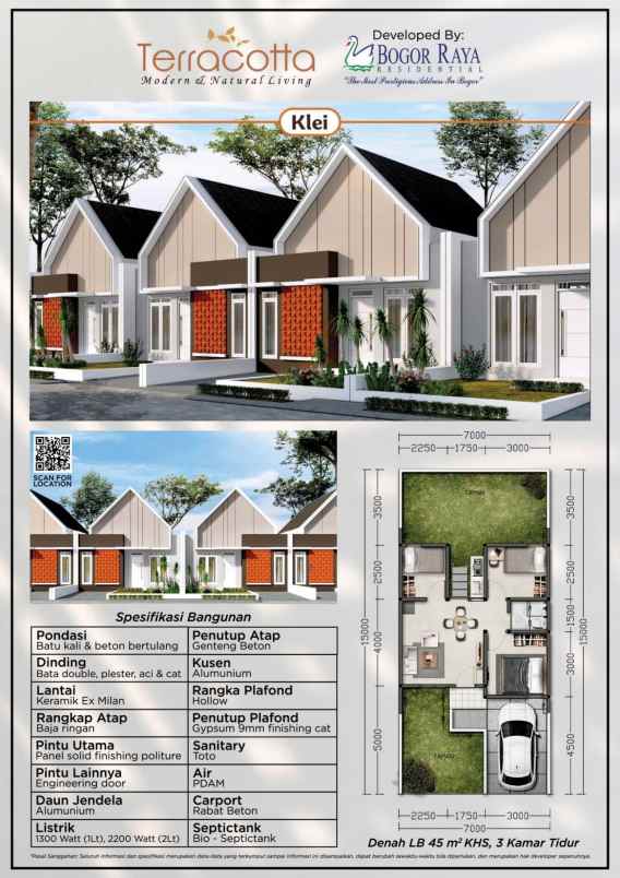 rumah cicilan 5 jutaan dikota bogor dekat akses tol