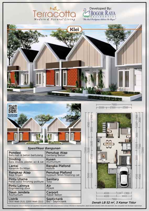 rumah cicilan 5 jutaan dikota bogor dekat akses tol