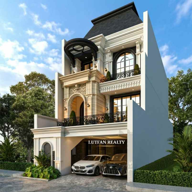 rumah cilandak 3 lantai dekat transmart