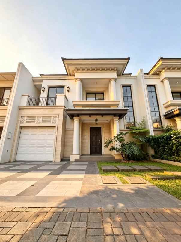 rumah di cluster elite jedaite de park bsd city