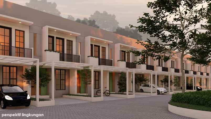 rumah dijual cluster teras madina