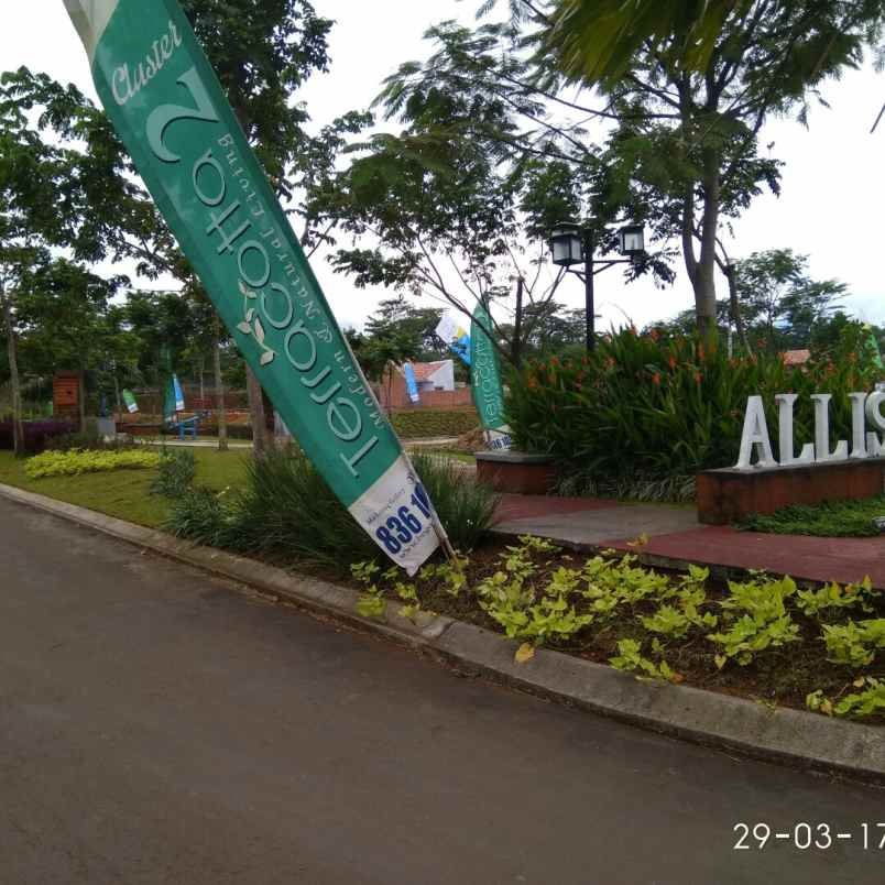 rumah hook di bogor raya residence terracotta