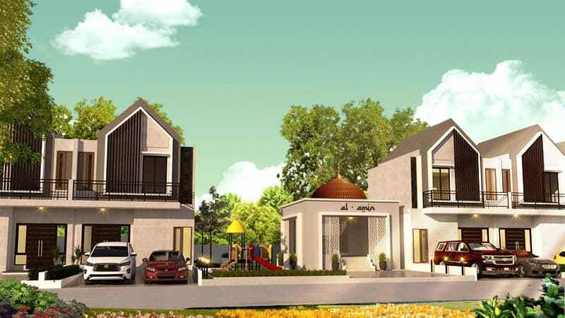 rumah jalan besi jangkang jalan