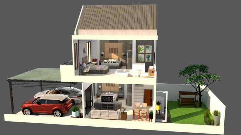 rumah jalan besi jangkang jalan