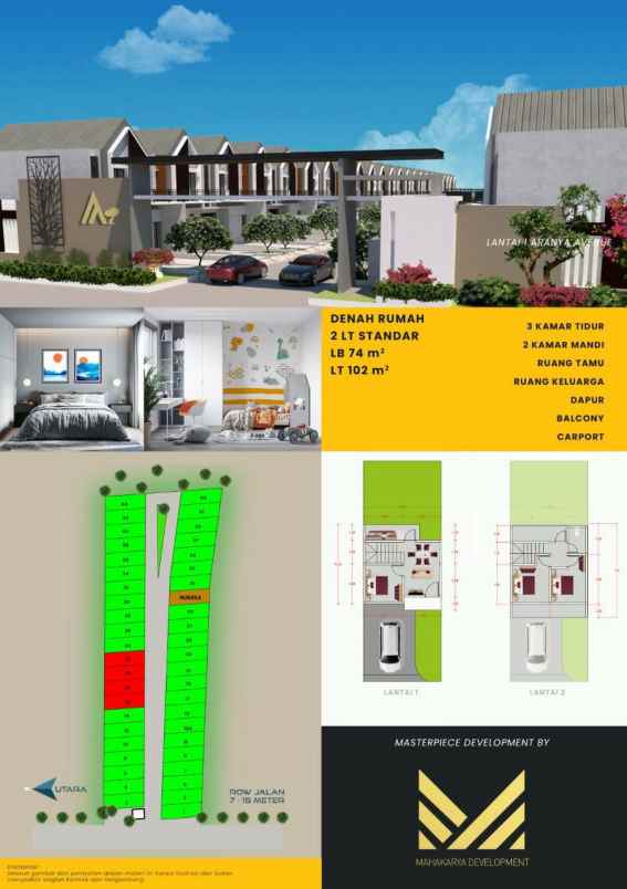 rumah jalan besi jangkang jalan