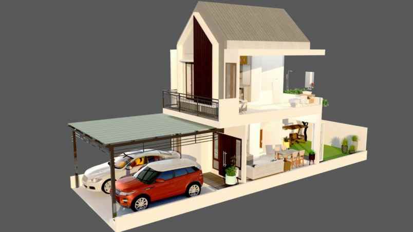 rumah jalan besi jangkang jalan