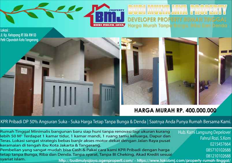 rumah jl ketapang rt 006 rw 03