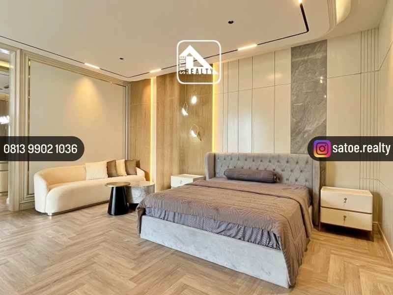 rumah mewah modern di pondok indah jakarta selatan