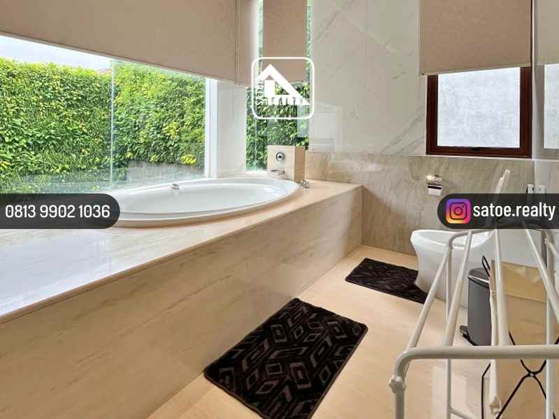 rumah mewah modern di pondok indah jakarta selatan