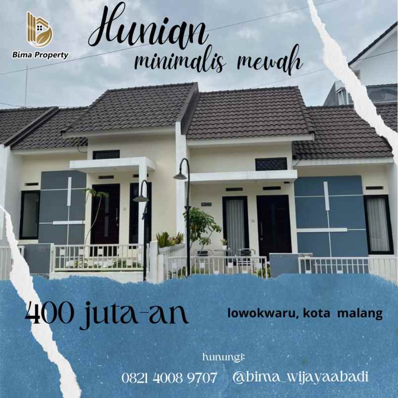 Rumah Minimalis Desain Mewah Kota Malang