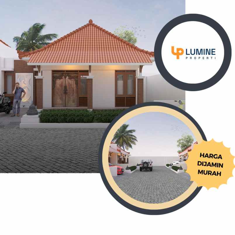 rumah modern di pedesaan borobudur magelang