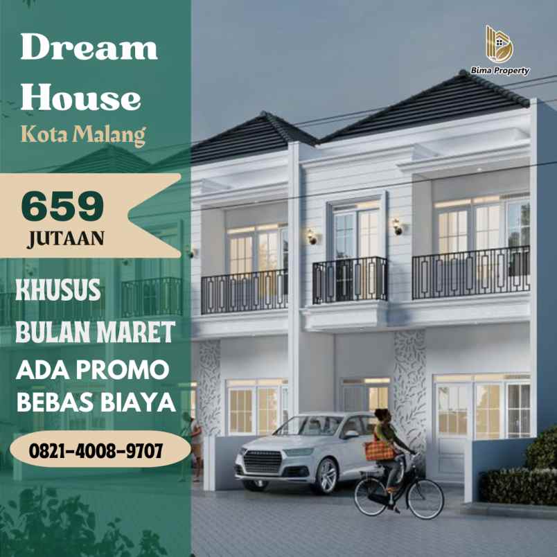 Rumah Modern Mewah 2 Lantai Di Malang