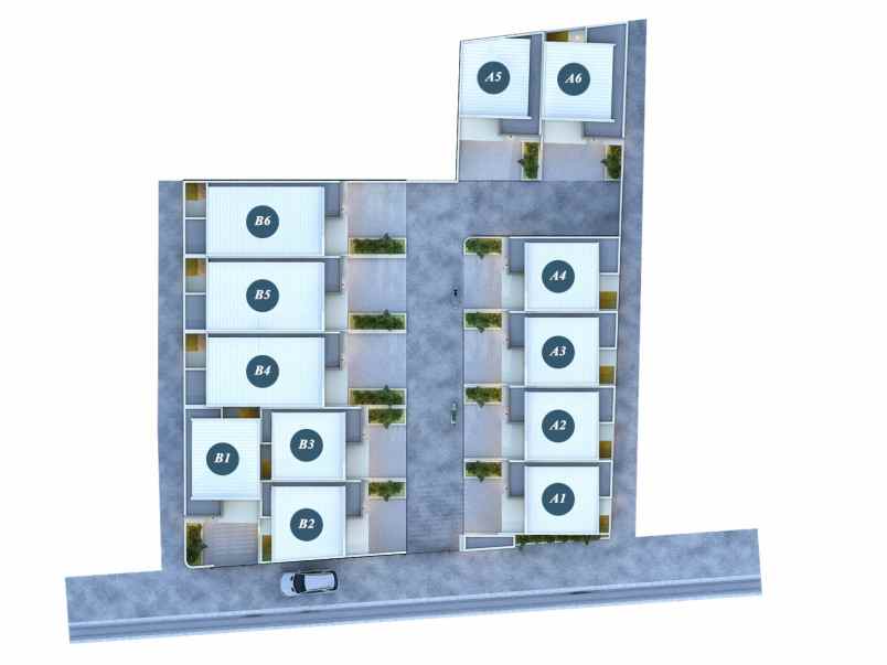 rumah murah modern minimalis di pitara depok