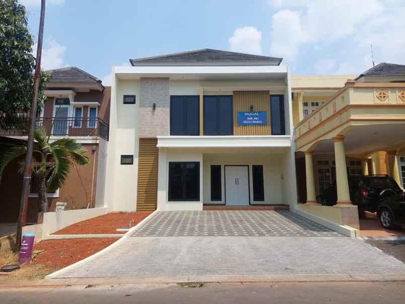 Rumah Renovasi Baru Dalam Cluster Kota Wisata Cibubur