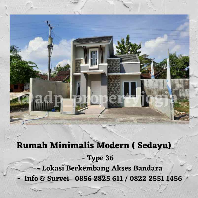 rumah sedayu bantul hanya 5