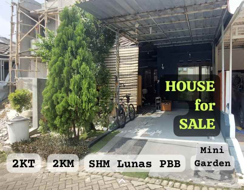 rumah strategis nyaman siap huni dekat gt krukut limo
