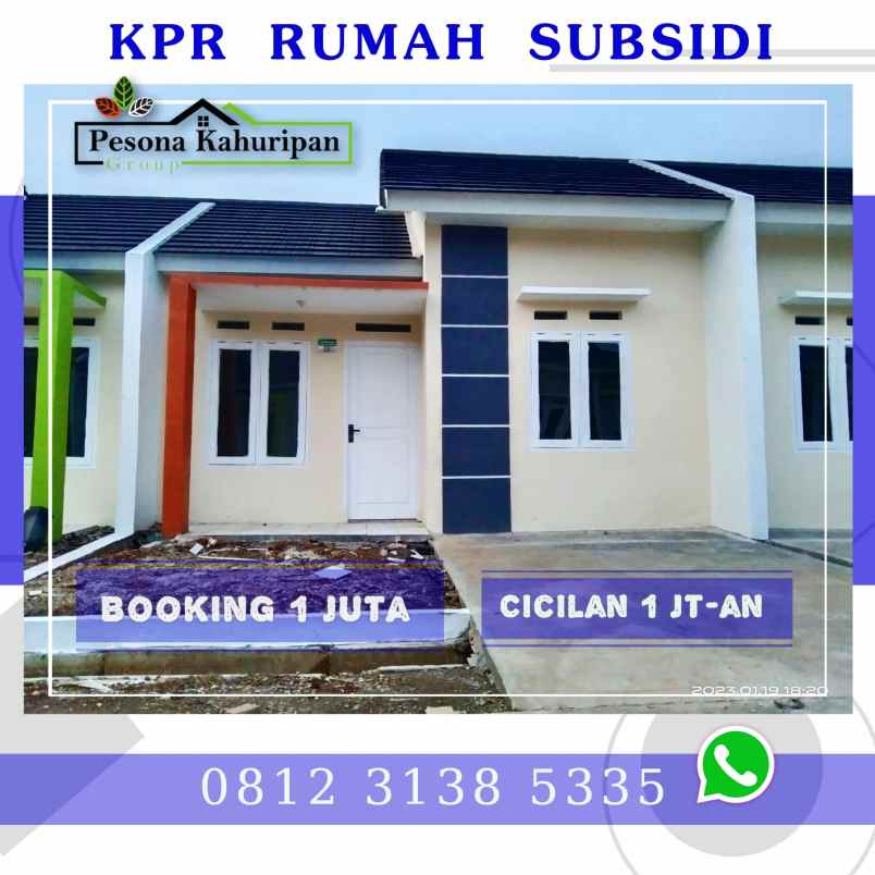 rumah subsidi terbaik di bogor 2024 pesona kahuripan