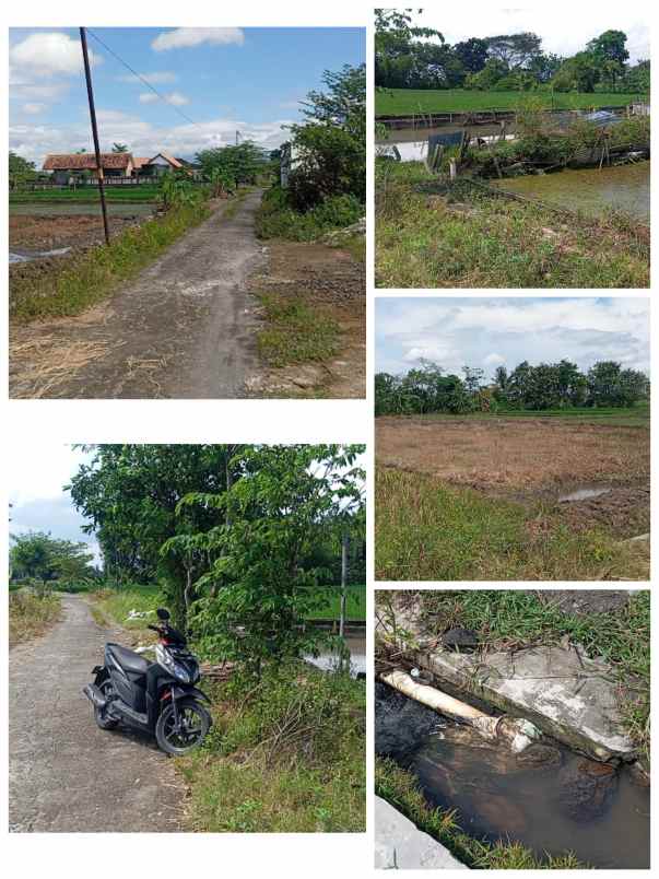 tanah 2500m2 dikawasan wisata air klaten 1 7m
