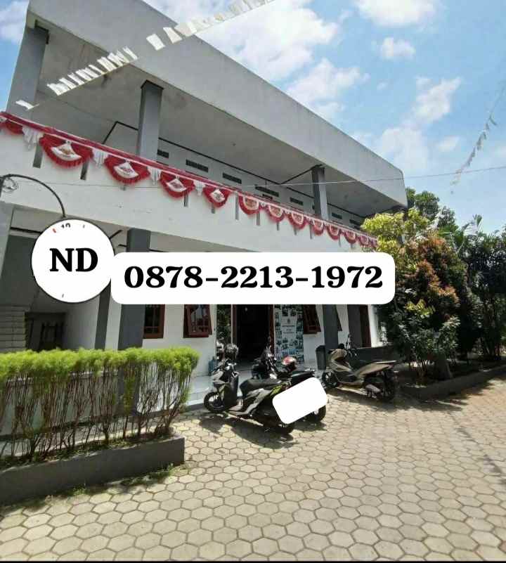 tanah dan bangunan ex sekolah bagus untuk kampus