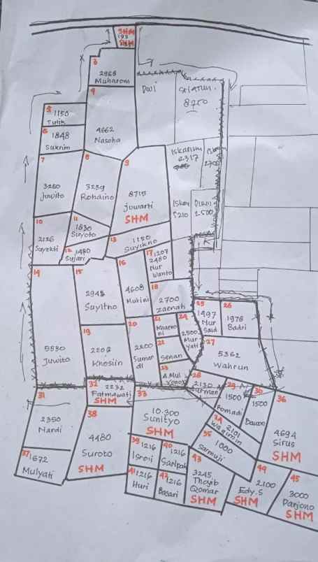 tanah insdustri pinggir jalan pantura semarang batang