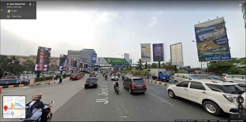 tanah jl jend ahmad yani bekasi