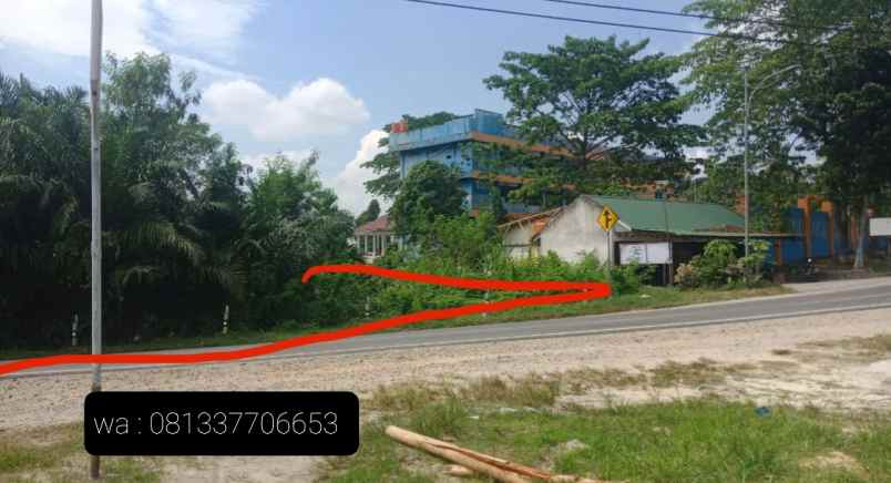 tanah jl yos sudarso muara fajar