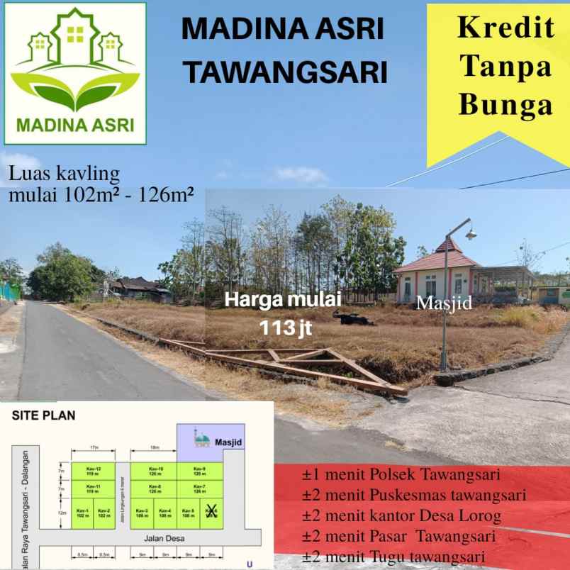 tanah lorog tawangsari sukoharjo