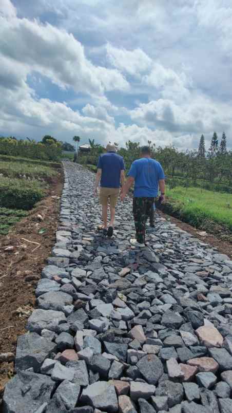 tanah luas super murah view pegunungan kota batu