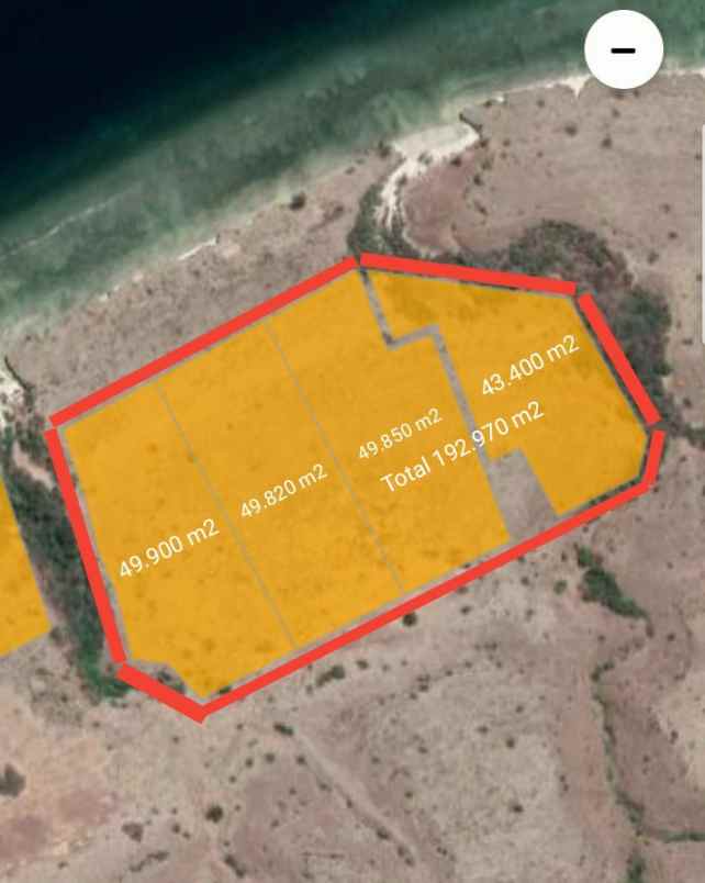 tanah pantai puru kambera