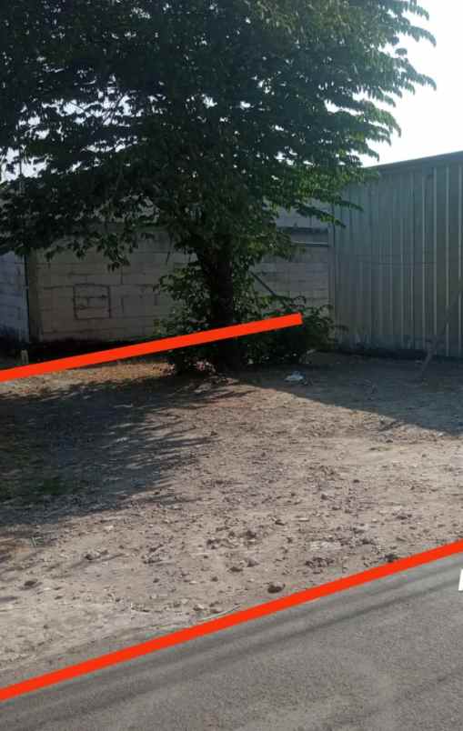 tanah rata dan siap bangun