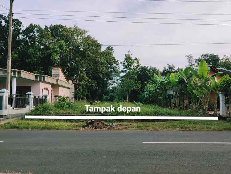 tanah tepi jl raya mojogedang
