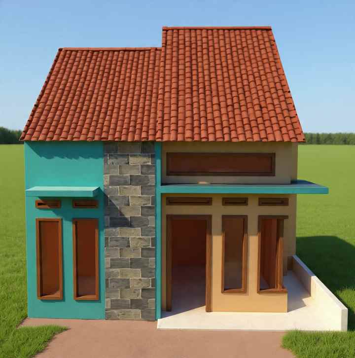 tersedia hanya 7 unit saja rumah meriah akses mobil