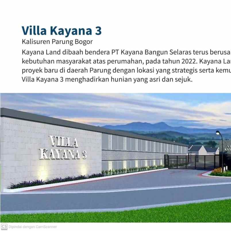 villa kayana 3 kalisuren tajurhalang
