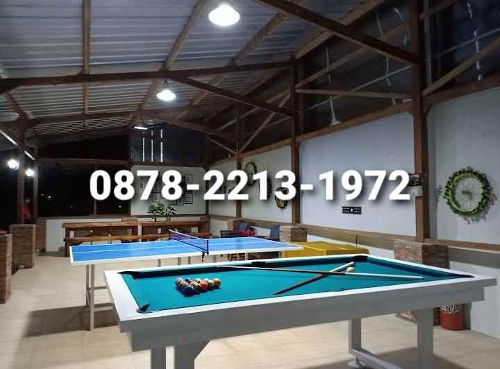 villa siap huni ada kolam renang di megamendung bogor