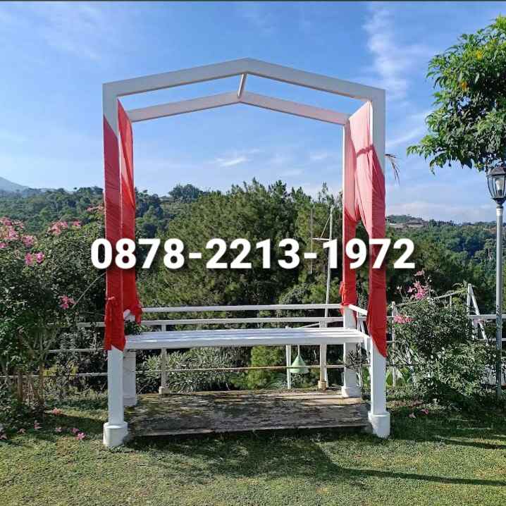 villa siap huni ada kolam renang di megamendung bogor