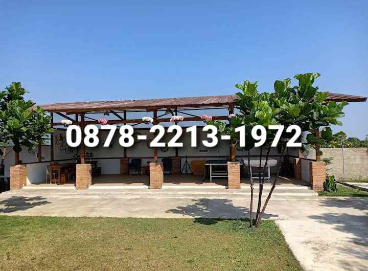 villa siap huni ada kolam renang di megamendung bogor