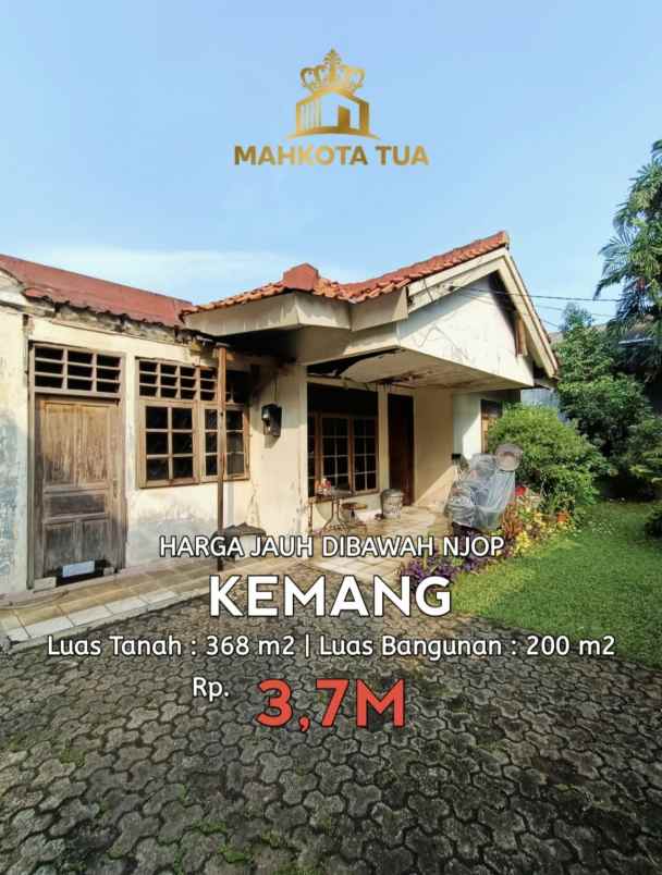 ada nih daerah kemang harga jauh dibawah njop