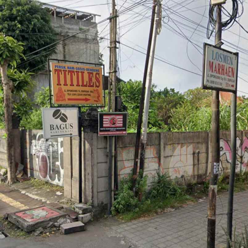 dijual 13 86 are jl raya diponegoro dauh puri denpasar