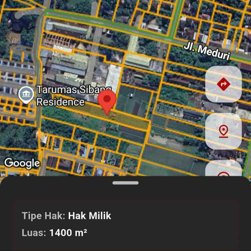dijual 14 are jl meduri sibangkaja abiansemal badung