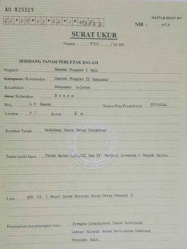 dijual 4 8 are jl tukad badung renon denpasar selatan