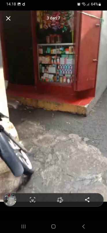 dijual cepat rumah ada warungnya