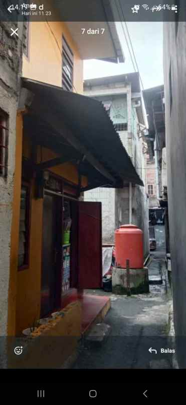 dijual cepat rumah ada warungnya