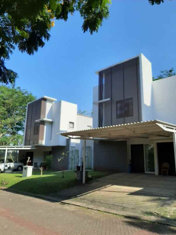 dijual cepat rumah cluster vermont parkland bsd city